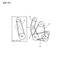 1989 Dodge Dakota Drive Belt Diagram - B0013465