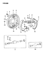 Dodge Brake Bleeder Screw Diagram - MB618298