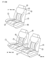 Chrysler Concorde Seat Cushion Diagram - EV37MD5