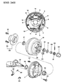 Chrysler Wheel Seal Diagram - 4238789