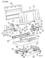 1994 Dodge Caravan Seat Belt Diagram - HS71MB7
