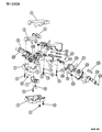 1995 Dodge Grand Caravan Steering Column Cover Diagram - WS41KV8