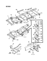 1989 Dodge Ramcharger Engine Mount Bracket Diagram - 3820921