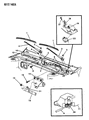 Dodge Wiper Pivot Diagram - 4389387