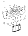 Dodge Viper Radiator Diagram - 5010701AA