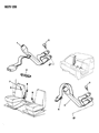 1993 Dodge D150 Seat Belt Diagram - L756JS8