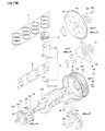 Chrysler Conquest Flywheel Diagram - MD015947