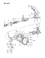 Dodge D150 Axle Shaft Seal Diagram - 3894131
