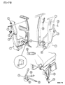 1994 Dodge Caravan Seat Belt Diagram - HS66MD5