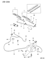 Dodge Colt Windshield Wiper Diagram - WB00000BAA