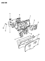 Chrysler LeBaron Speedometer Diagram - 4375236