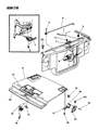 1990 Dodge Dakota Hood Cable Diagram - 55026854