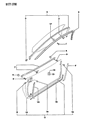 1991 Dodge Stealth Door Seal Diagram - MB641311