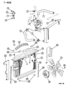 Jeep Grand Wagoneer Cooling Fan Assembly Diagram - 52027888