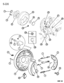 Chrysler Cirrus Wheel Cylinder Diagram - V2108859AA