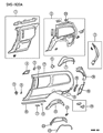 2000 Dodge Grand Caravan Wheelhouse Diagram - 4716895