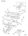 Dodge Intrepid Glove Box Diagram - AY59MS6