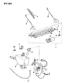 Dodge Monaco Washer Pump Diagram - 36002582
