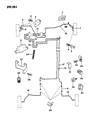 Dodge Monaco Brake Proportioning Valve Diagram - 4485894