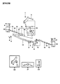 1990 Dodge Ram 50 Drag Link Diagram - MB315776