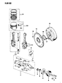 Jeep J20 Crankshaft Diagram - J8134413
