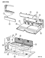 1996 Dodge Dakota Seat Cushion Diagram - JS30PDS