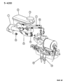 Chrysler New Yorker Brake Line Diagram - 4695340