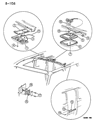 Dodge Ram Wagon Dome Light Diagram - L758LB7
