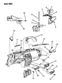 Chrysler LeBaron Antenna Diagram - 4469242