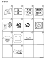 Jeep Cherokee Power Window Switch Diagram - 56007654