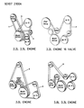 Dodge Shadow Drive Belt Diagram - 4612461