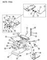 1993 Dodge D150 Lift Support Diagram - 4358328