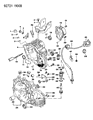 Dodge Stealth Speed Sensor Diagram - MB622090