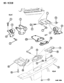 Jeep Grand Wagoneer Engine Mount Diagram - 52017851