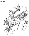 Chrysler Conquest Crankshaft Timing Gear Diagram - MD080711