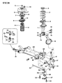 Dodge Shadow Steering Knuckle Diagram - 4449452
