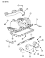 1995 Dodge Ram Wagon Exhaust Manifold Diagram - 53010188