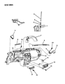 1990 Dodge D350 Antenna Cable Diagram - 5269003