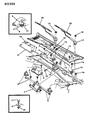 Chrysler Laser Windshield Washer Nozzle Diagram - 4334705