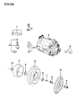 1993 Dodge Daytona A/C Compressor Diagram - 5264542