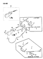 1987 Jeep J10 Parking Brake Cable Diagram - J5361279