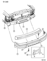 1998 Jeep Grand Cherokee Bumper Diagram - 5DN63SS5