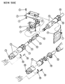 1997 Dodge Ram Wagon Driveshaft Yokes Diagram - 4384437