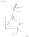 1999 Chrysler Sebring Seat Belt Diagram - MR734243