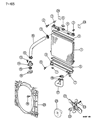1994 Dodge Dakota Radiator Diagram - 52030113