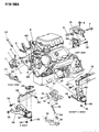 Chrysler New Yorker Engine Mount Diagram - 5272099