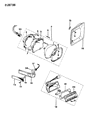 Jeep J20 Dome Light Diagram - J5460103