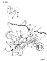 Jeep Grand Wagoneer Brake Line Diagram - 52007592
