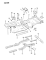 Jeep Wagoneer Floor Pan Diagram - 57000005