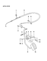 Dodge Ram 50 Accelerator Cable Diagram - MB181270